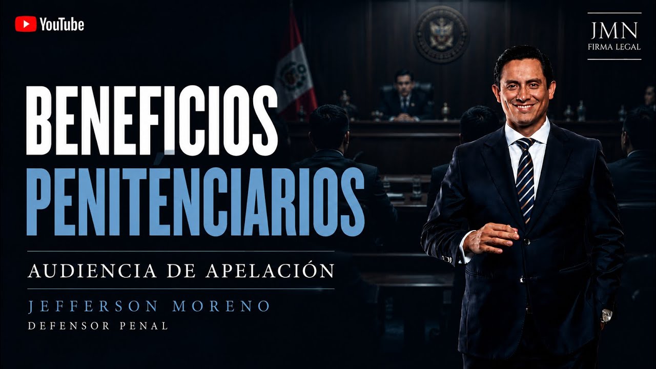 Apelación beneficio penitenciario - Jefferson Moreno