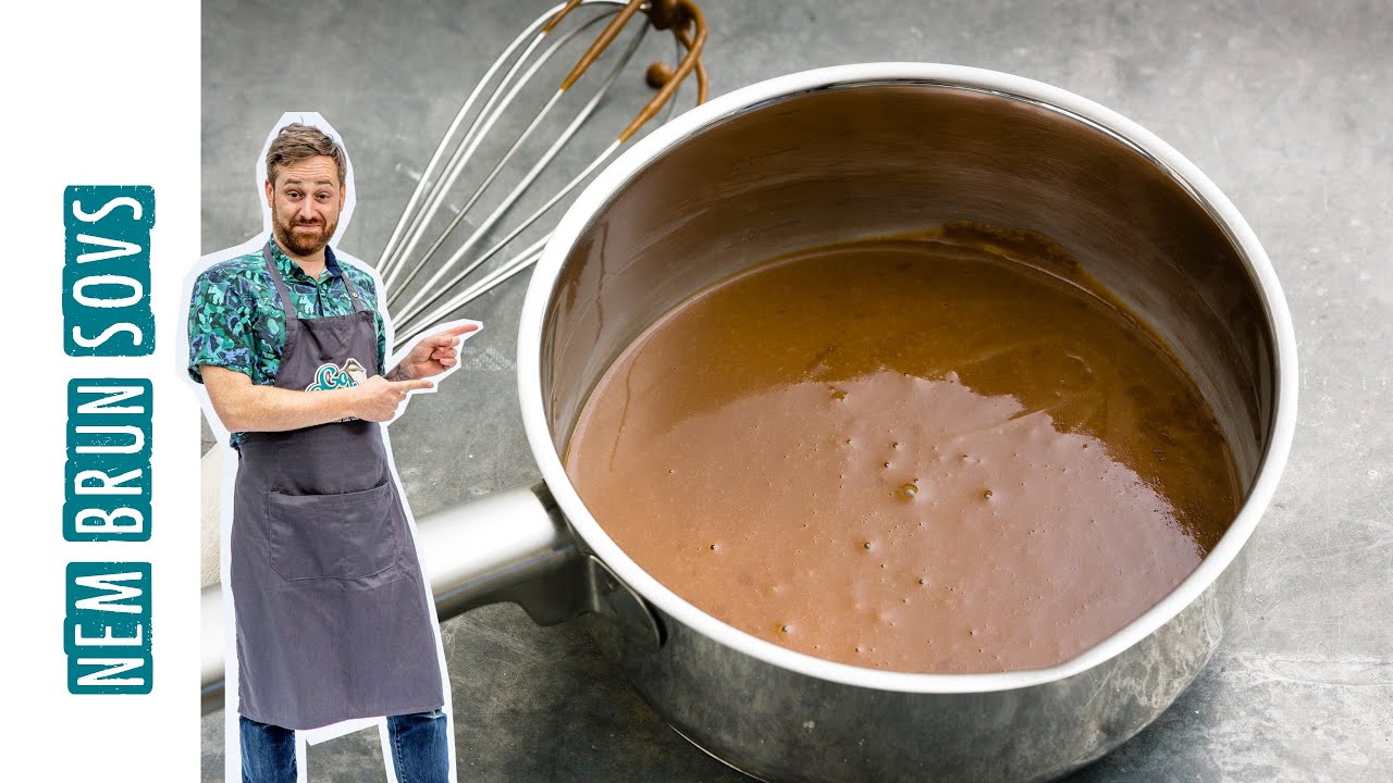 Vinderguide til nem brun sauce - brun sovs med creme fraiche | GoCook by Coop
