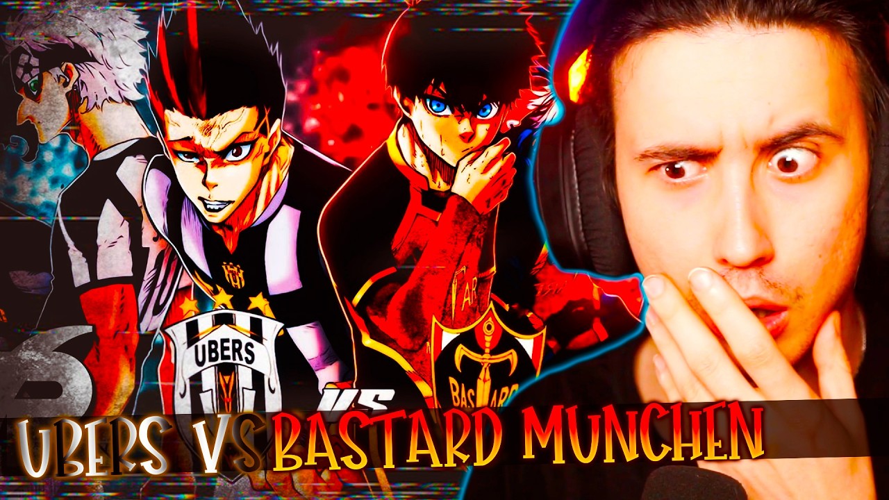 BLUE LOCK RAP - UBERS VS BASTARD MUNCHEN | REACCION!!