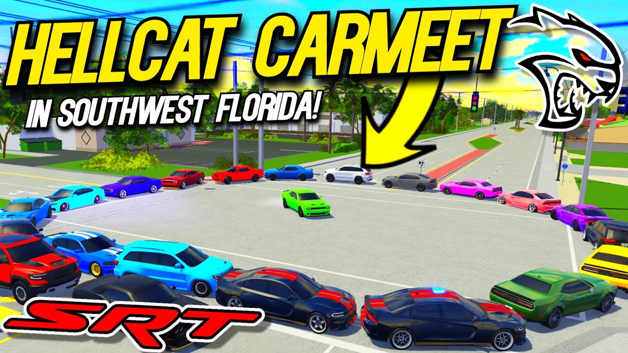 I went to the BIGGEST HELLCAT CAR MEET in Southwest Florida!