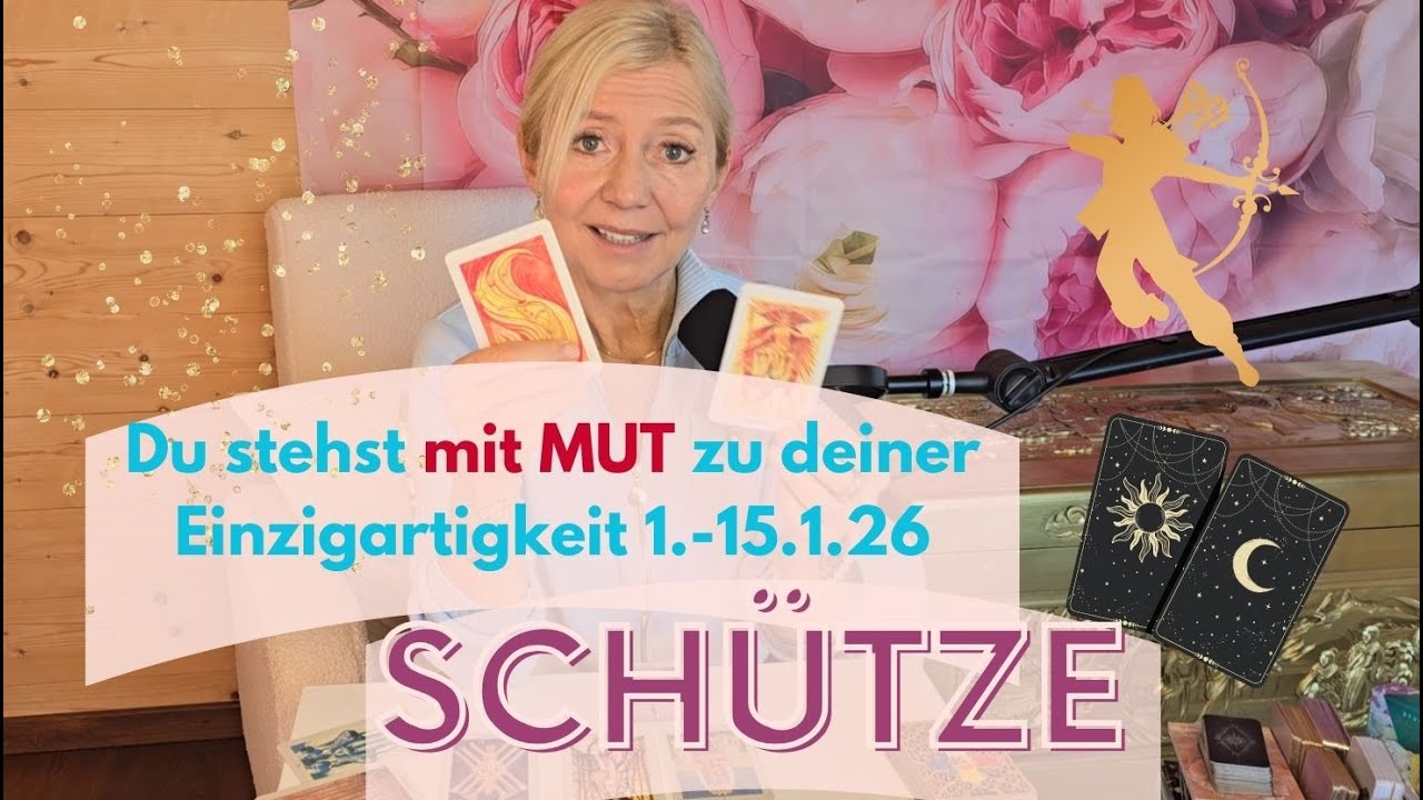 SCHÜTZE - Du stehst mit MUT zu dir selbst 💃🥰💖💫💎