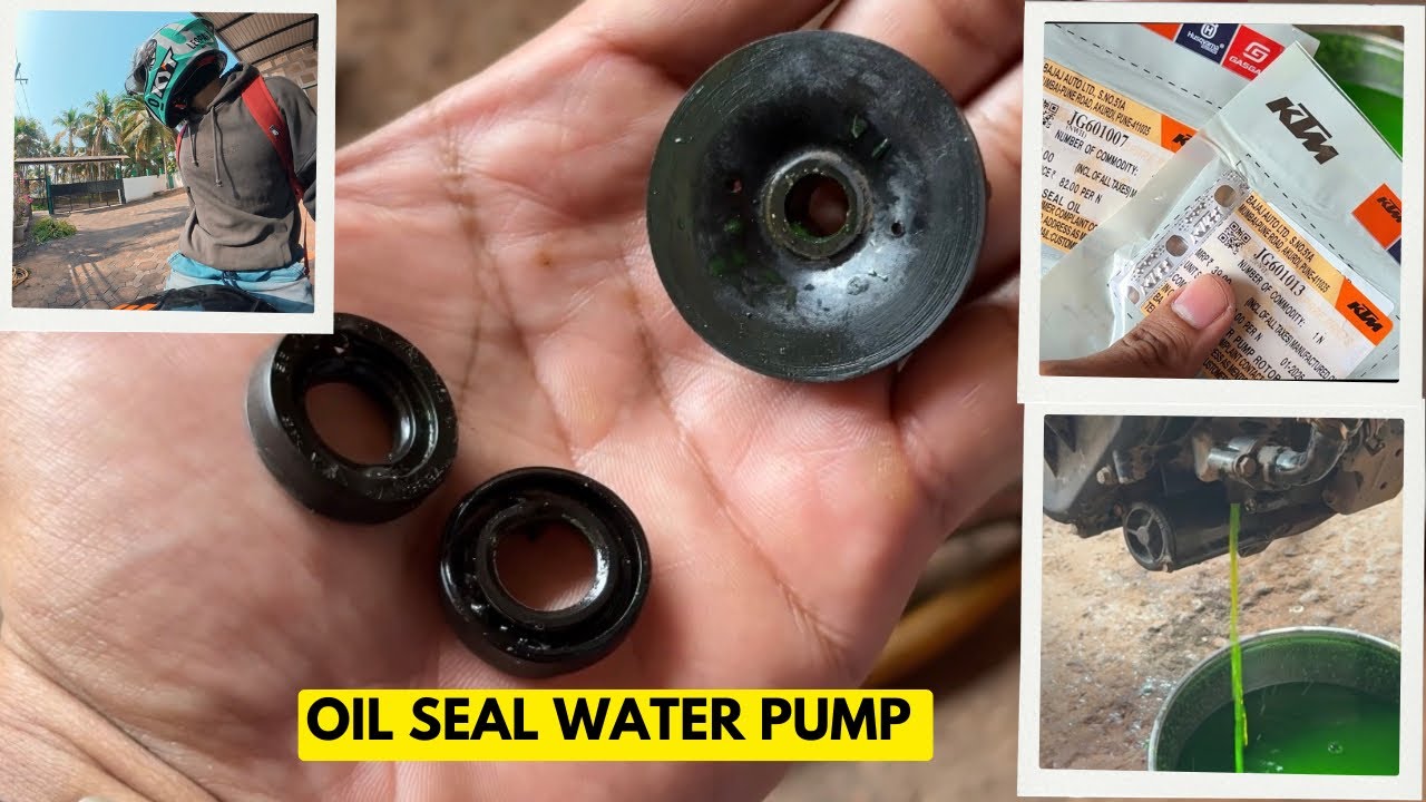 Replacing Oil seal water pump | Duke 390 | Motor vlog 