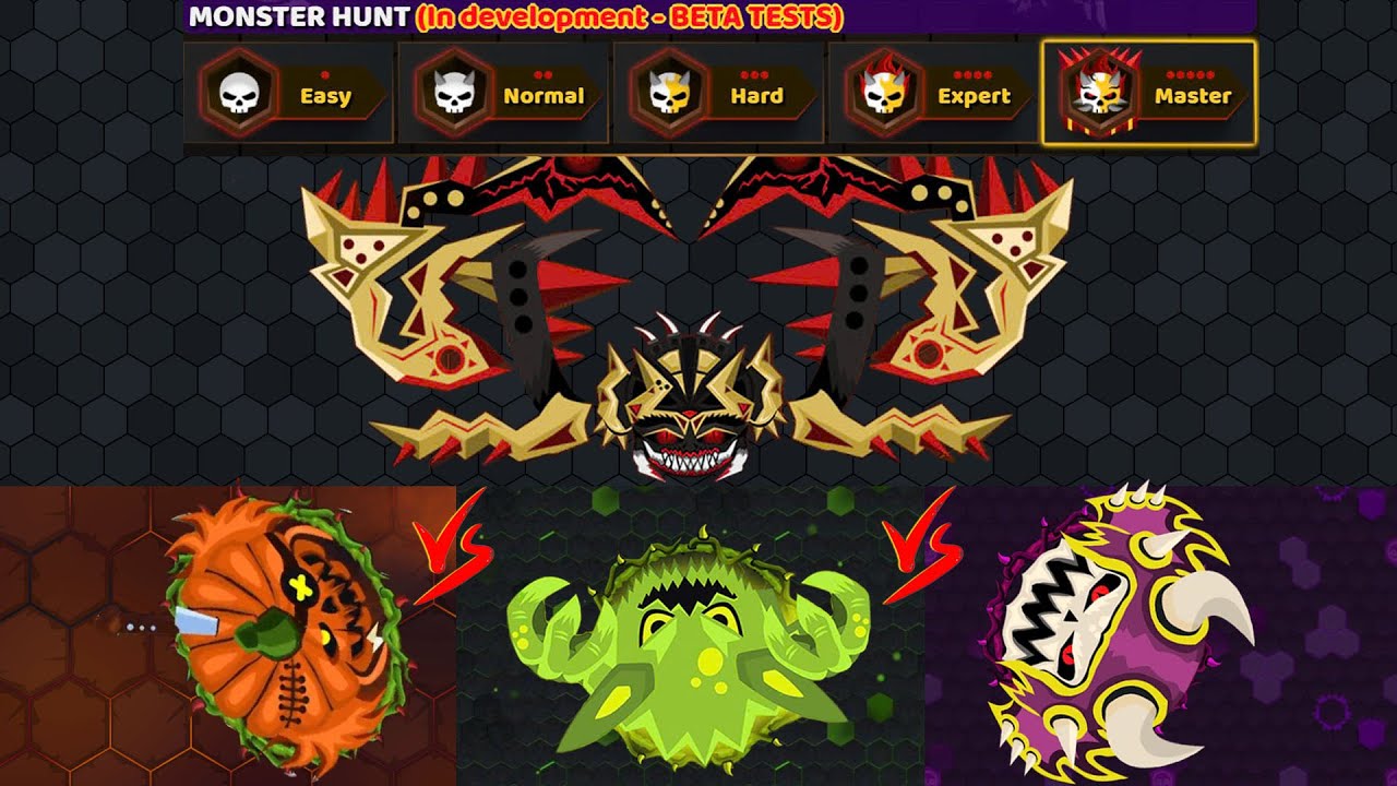 Evowars.io #645 : New Update Monster Hunt Lần 4 - 5 chế độ khác nhau từ dễ tới khó.