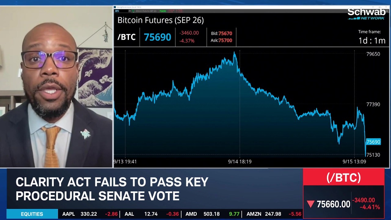 Clarity Act Fails Key Senate Vote: What's Next for Bitcoin, Other Crypto Assets?