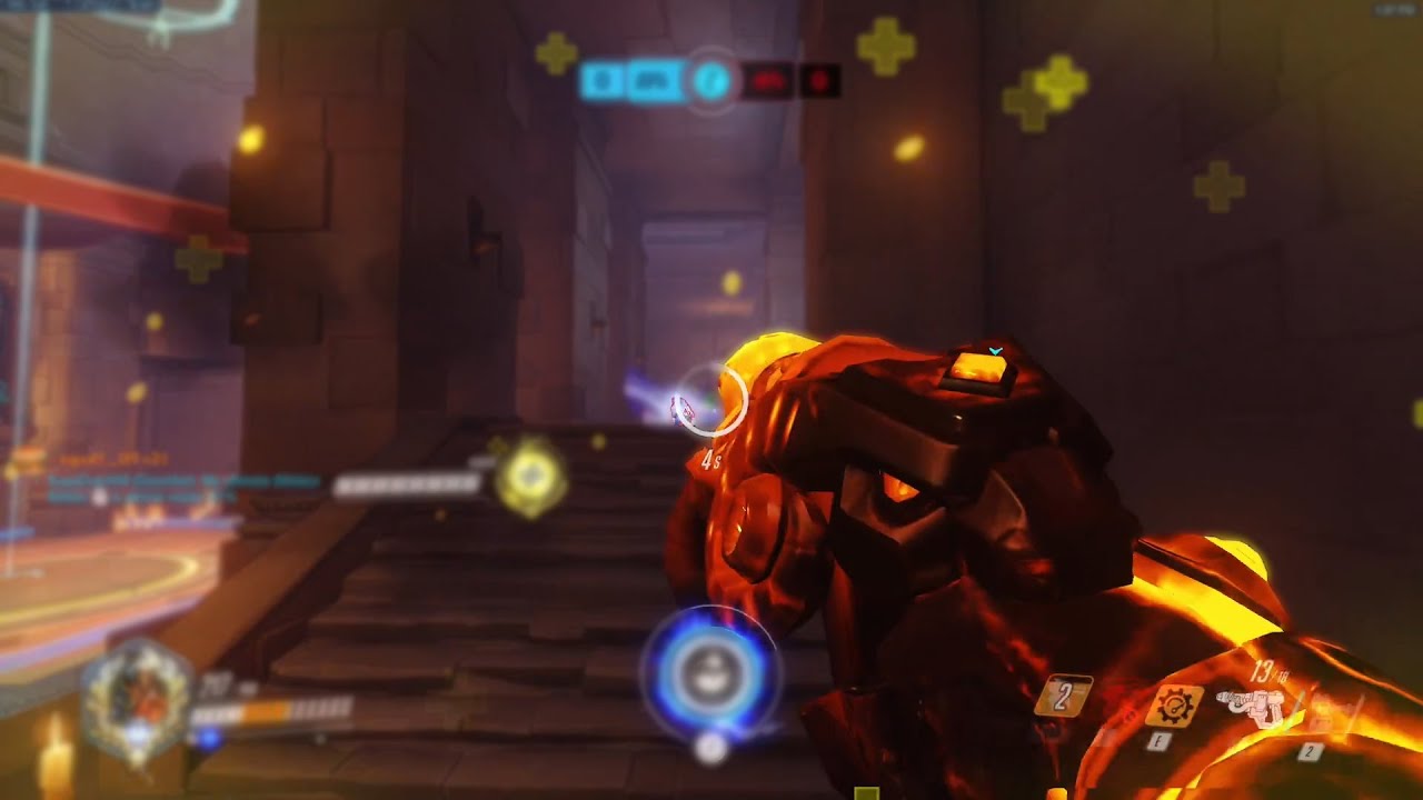 Dafran Rank 101 Soldier 76 and Torb Gameplay - Overwatch Season 35 Top 500