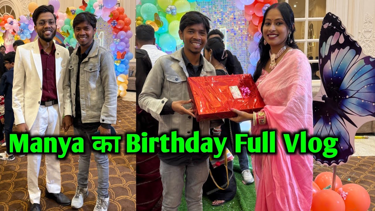 Manya's Birthday Full Vlog || #vijayriavlogs 