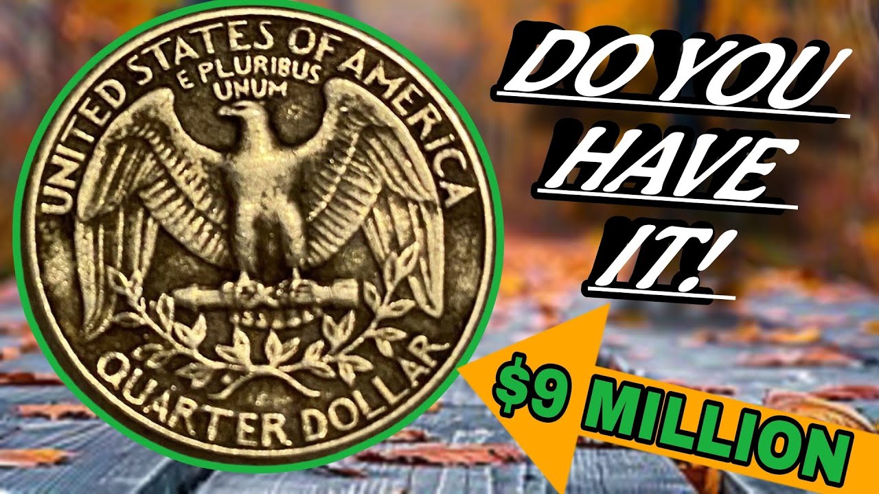 Have One Top Rare Washington Quarter Dollar Coin Worth BIG BUCKS  What to Look For in Your Pocket?