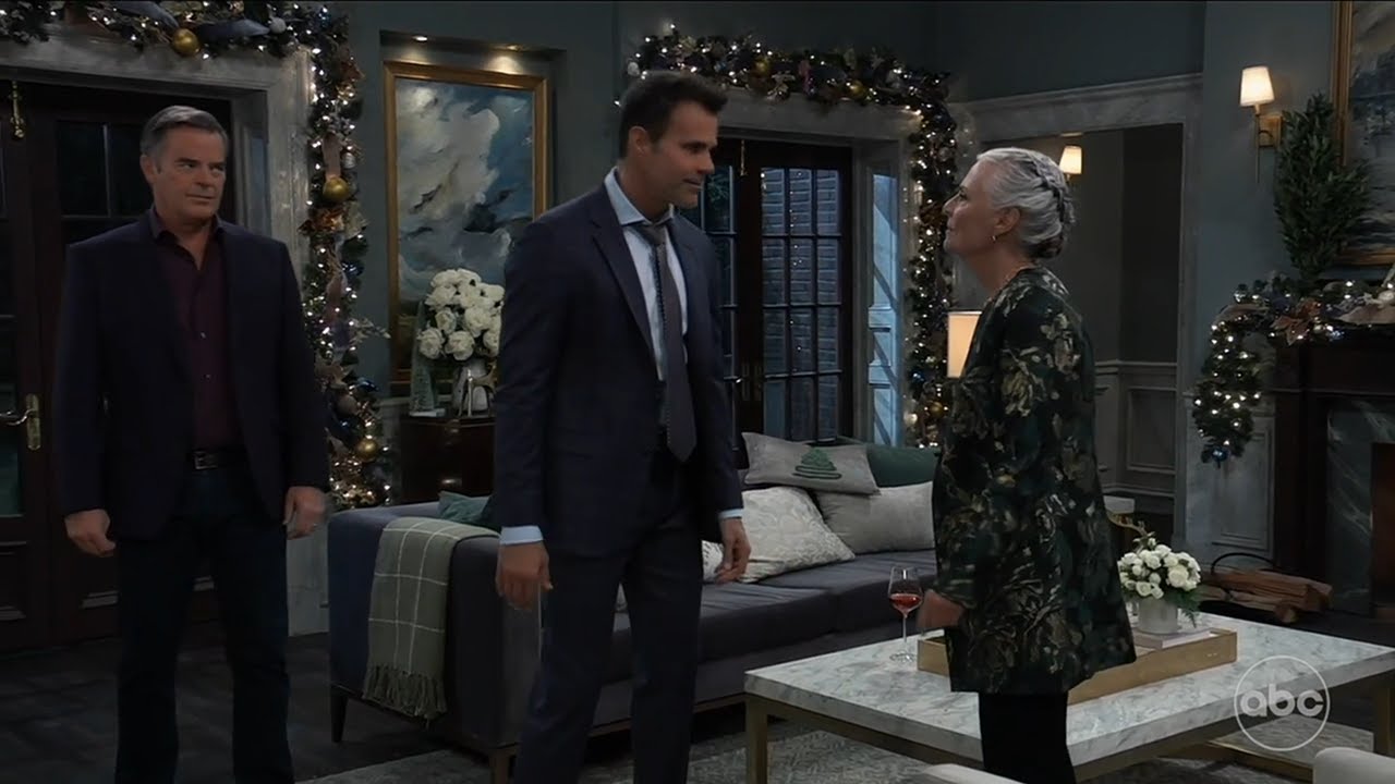 Tracy & Ned Confront Drew About Being a Quartermaine on General Hospital (Dec. 16, 2024)