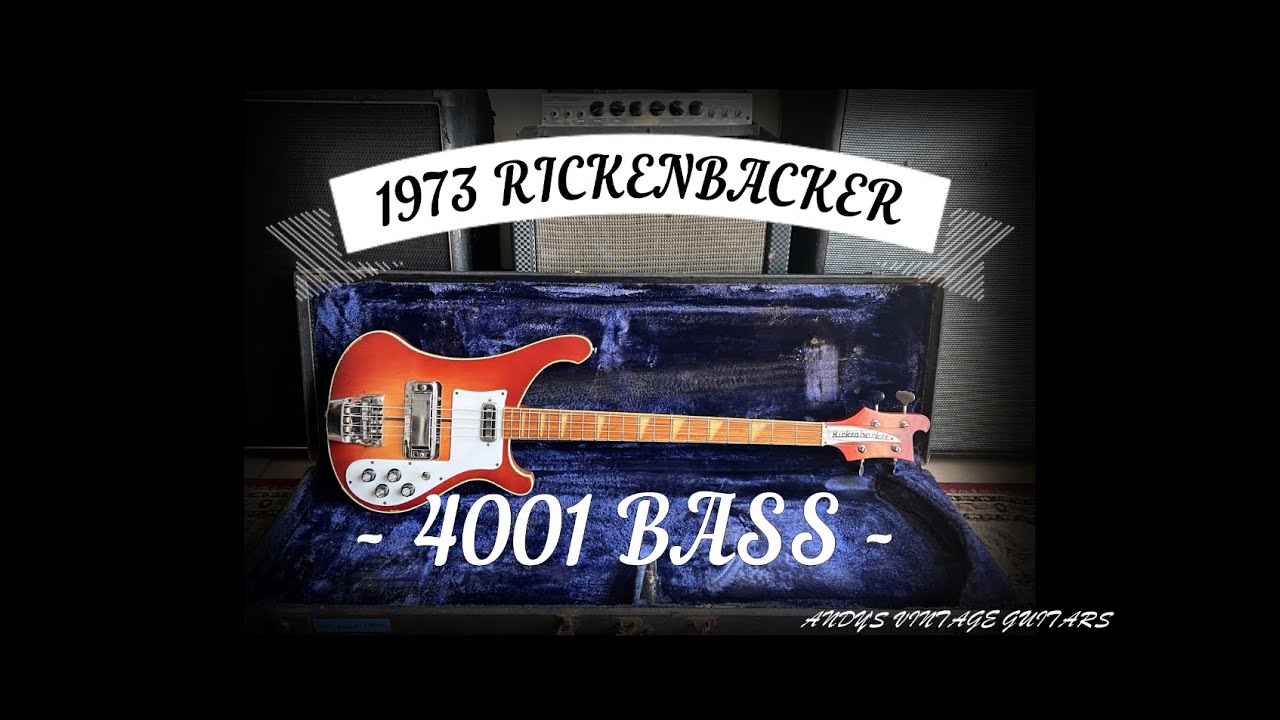 1973 RICKENBACKER 4001 BASS - Andy's Vintage Guitars