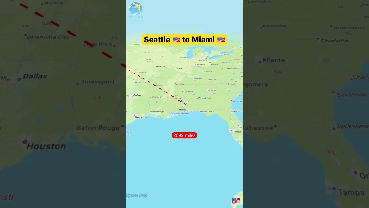 Travelling from Seattle to Miami United States #seattle #miami #usa #unitedstates