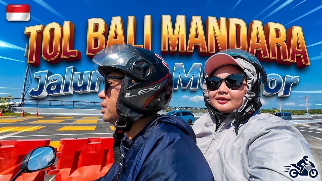 SENSASI MOTORAN di TOL TENGAH LAUT | TOL BALI MANDARA