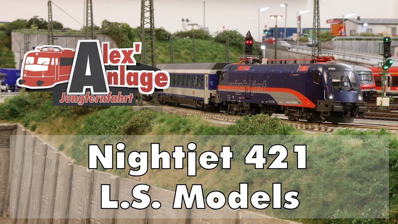 H0 Modellbahn - LS Models Nightjet 421