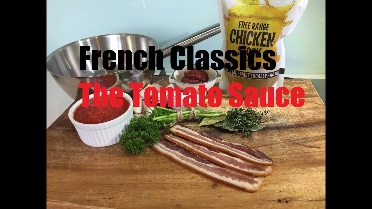 French Tomato Sauce Recipe - French style tomato sauce