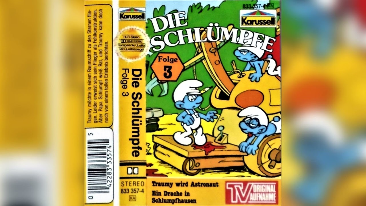Die Schlümpfe Hörspiel mit den ZDF-Folgen 