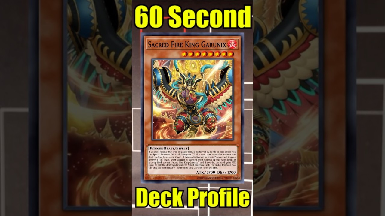 60 Second Fire King Snake-Eyes Deck Profile! 