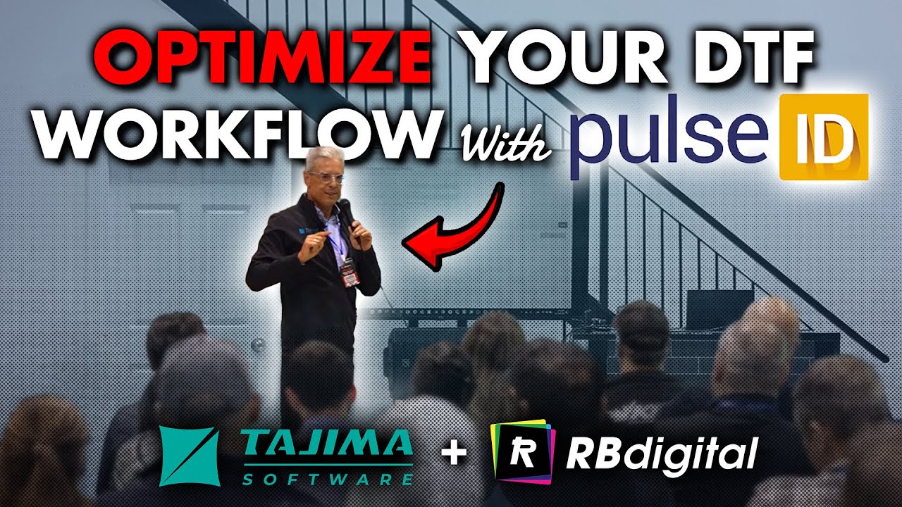 Maximize DTF Printing Efficiency! Design to Delivery with Tajima Software (DTF Boot Camp Seminar)