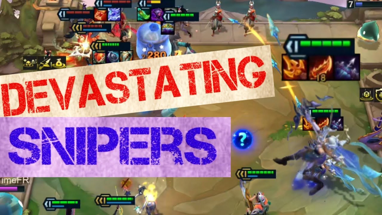 TFT : DEVASTATING SNIPERS | Teamfight Tactics