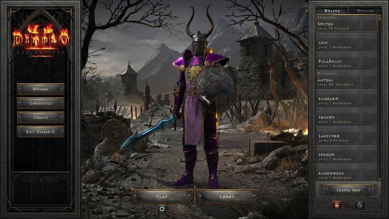 0:59 Typical Nihlathak Run - Diablo II  Resurrected