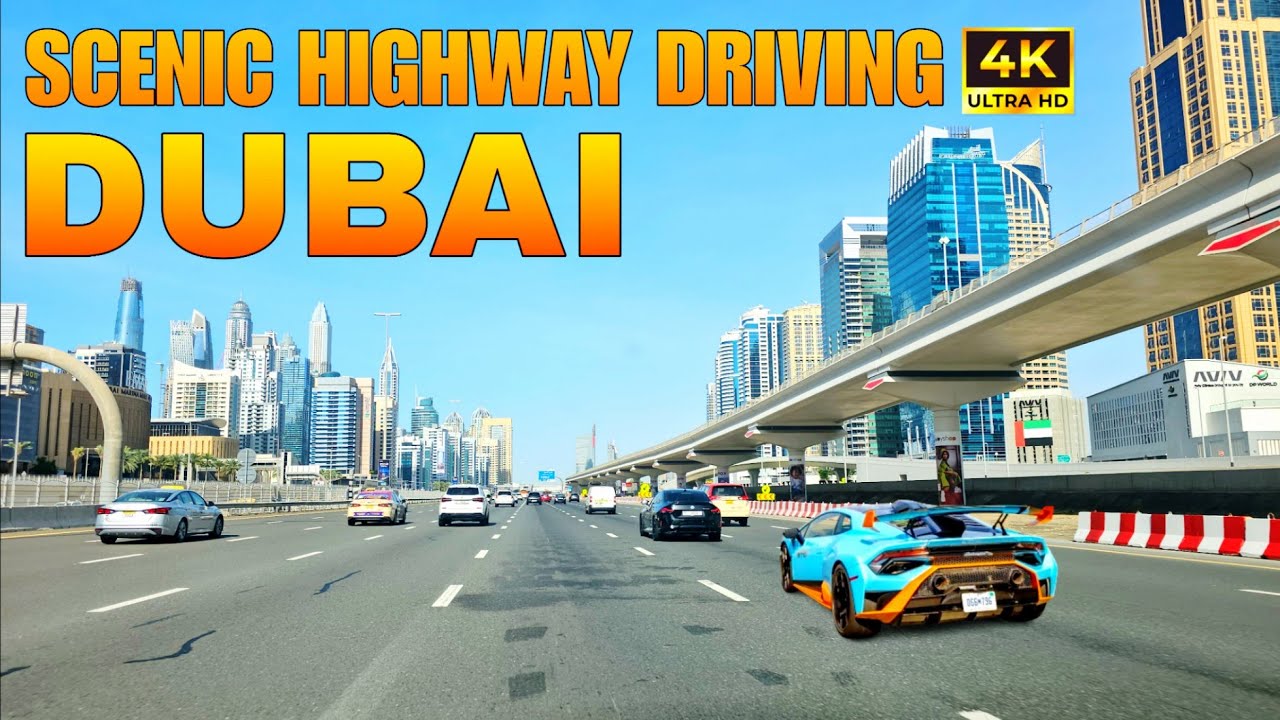 Mesmerizing Al Waha Scenic Drive: Experience 4K HDR