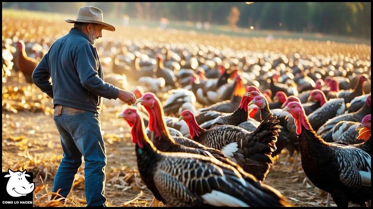 Incre&iacute;ble Granja Pavos - C&oacute;mo Agricultores Estadounidenses Cr&iacute;an Millones De Pavos - Granja De Pavos