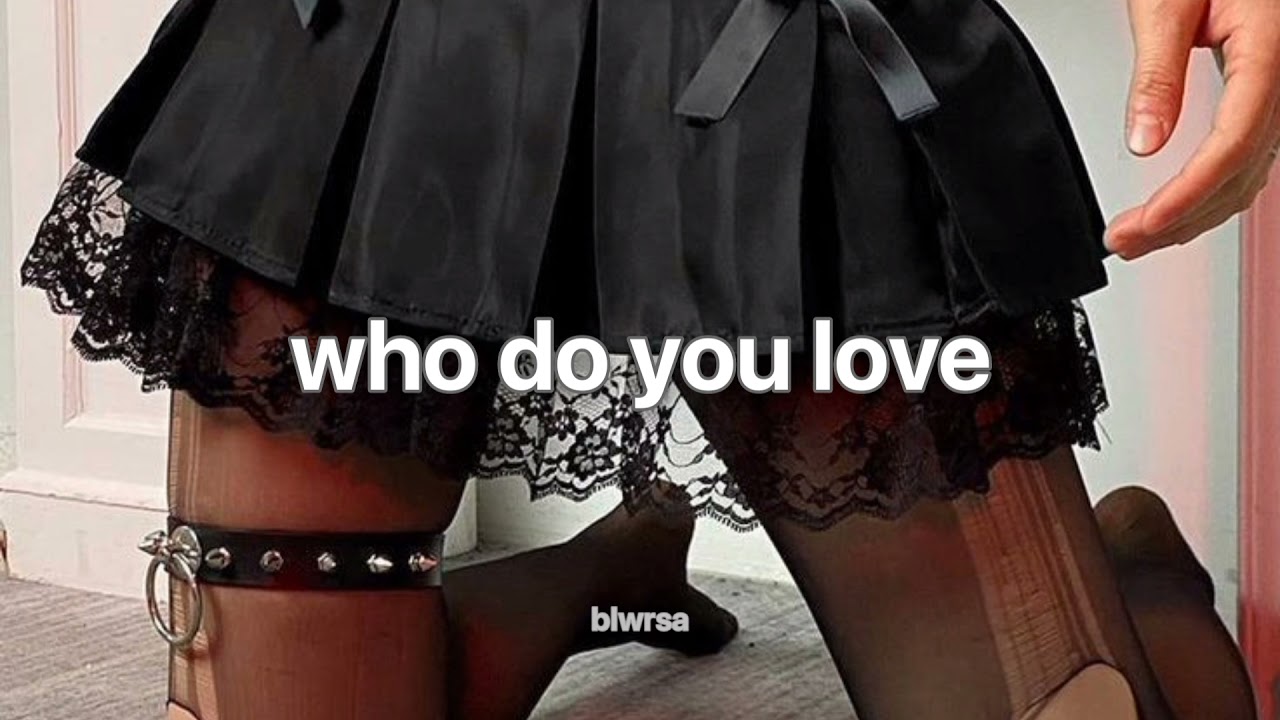 the black skirts - who do you love (slowed+reverb)