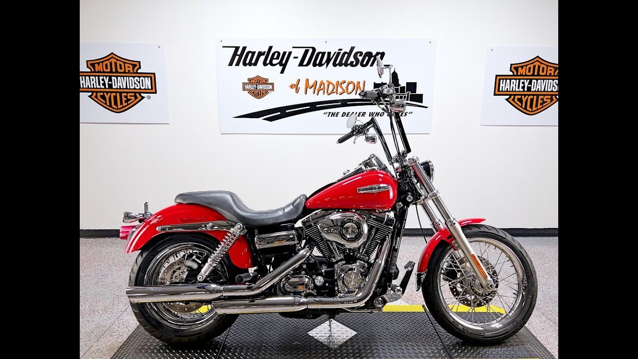 2010 FXDC DYNA SUPER GLIDE CUSTOM SCARLET RED 313103