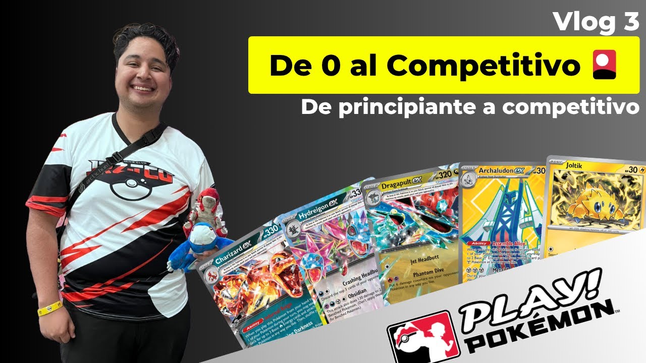 De Mis Primeras Cartas al Torneo de Hoy 🃏 | Vlog Pokémon TCG