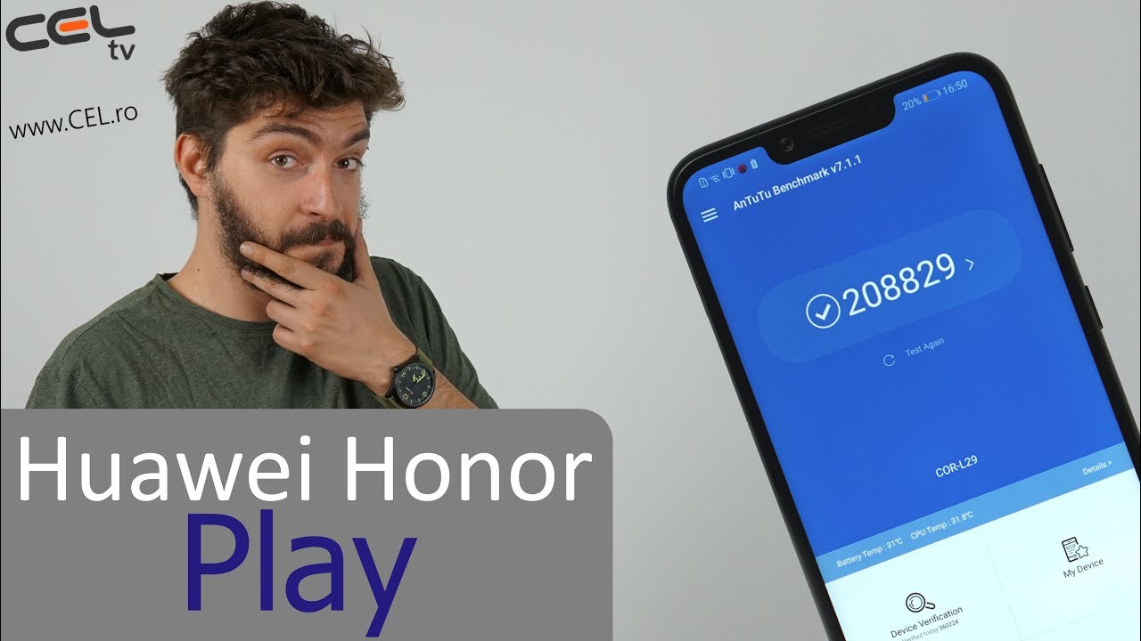 Honor Play | Telefon de gaming de la Honor | Unboxing & Review CEL.ro