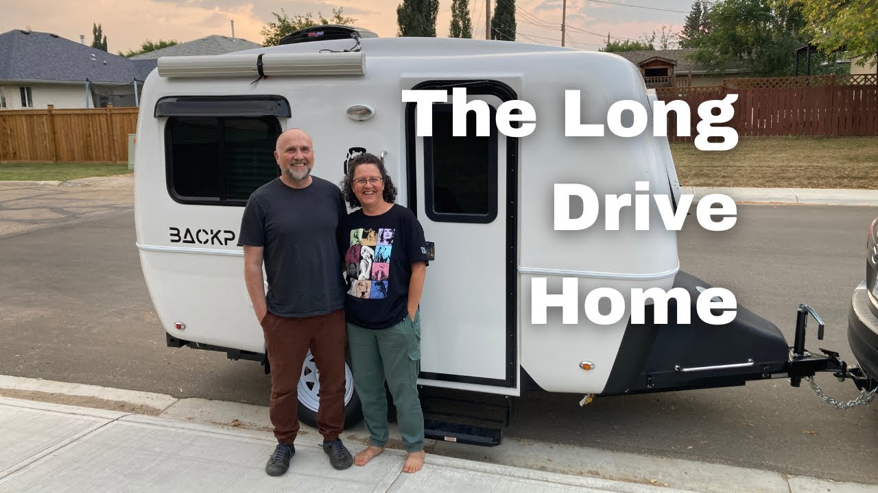 Driving Home Across Canada with Our New Fiberglass Trailer | Cross-Country Road Trip