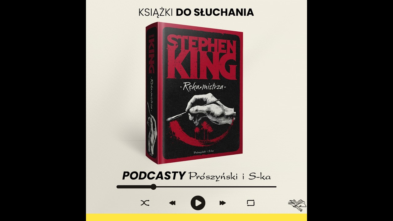 „Ręka mistrza” – audiobook | Mroczny horror psychologiczny Stephena Kinga o sztuce, szaleństwie i...