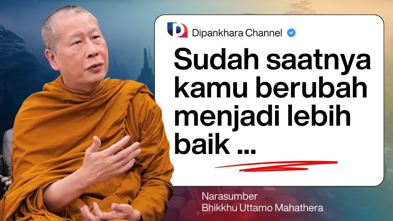 TIDAK KEBETULAN VIDEO INI LEWAT DI LAYAR GADGET MU || Bhante Uttamo #dipankharachannel