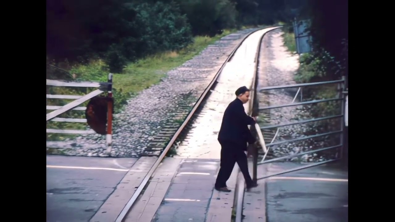 Vintage railway footage at Cheddleton | 1977 | Class 25 Sulzer | Churnet Valley Railway | cab ride