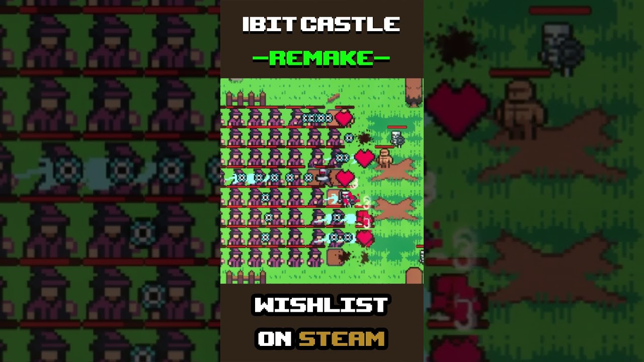 1BIT CASTLE REMAKE #gaming #games #retrogaming #steam #gameplay