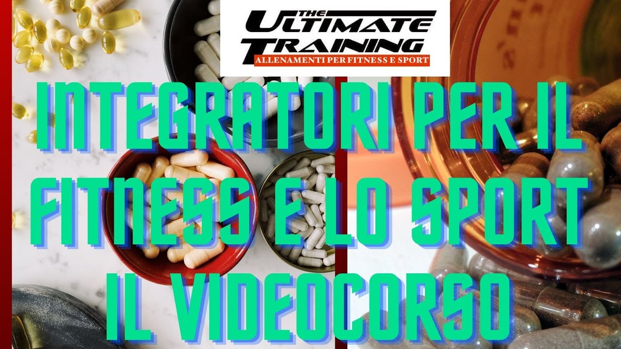 Integratori per il fitness e lo sport
