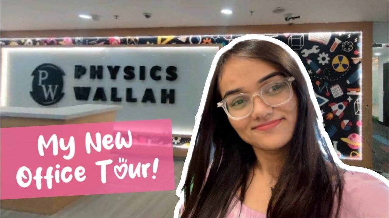 Physics Wallah Office Tour✨ #physicswallah #vlog #work
