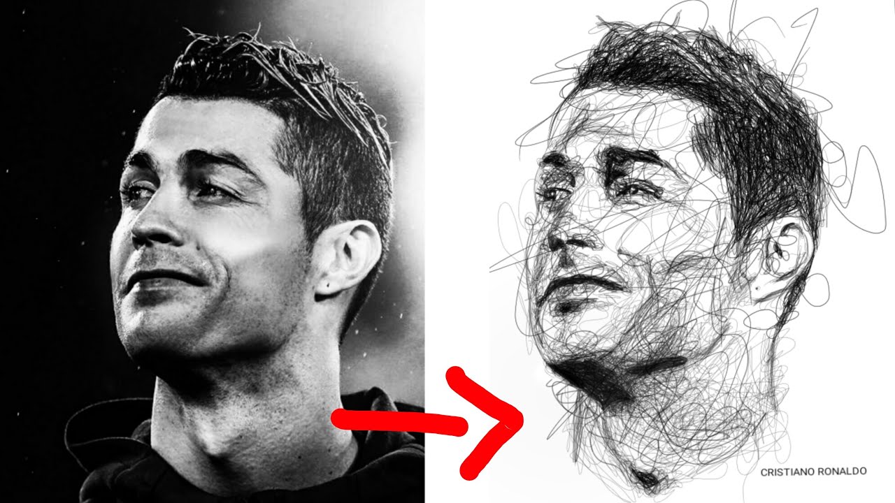 Scribbled Art Tutorials in sketchbook for Beginners