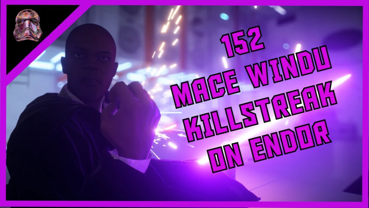 Star Wars Battlefront II 152 Mace Windu Killstreak (Endor - Galactic Assault)