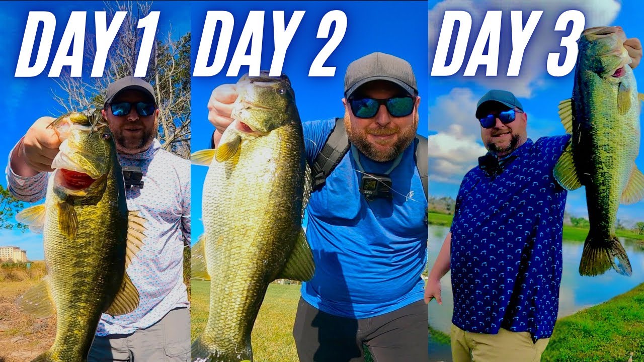 THREE DAYS In Bass Fishing HEAVEN!! (Florida Trip Movie)