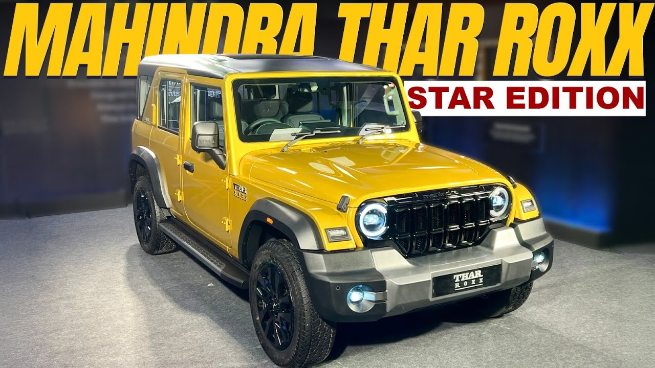 Mahindra Thar Roxx Star Edition - Very Value For Money! | @MotorBeam