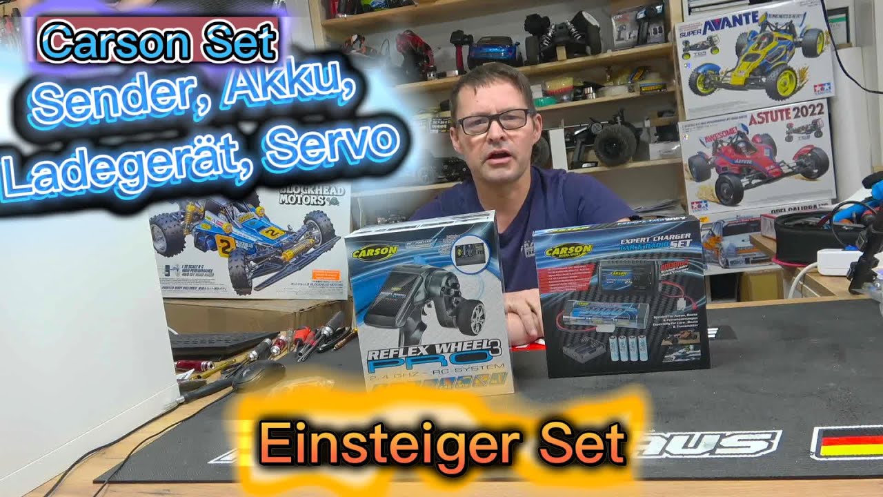 Unter 100 € Einsteiger -  Set von Carson - Reflex Wheel Sender