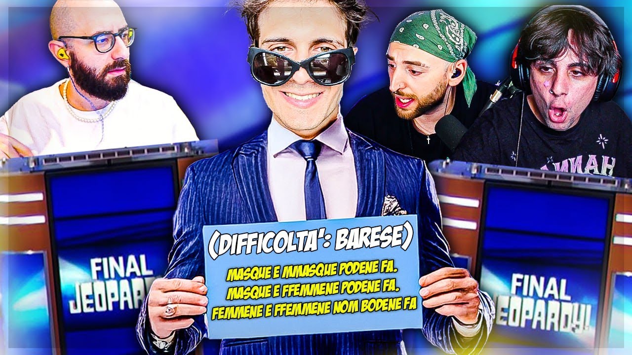 JEOPARDY DIFFICOLTÀ BARESE ?!