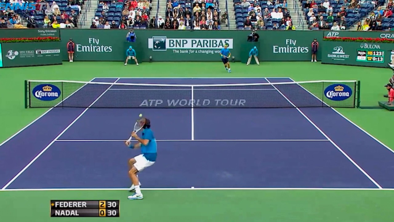 Roger Federer Court Level View Best Points ● Tennis On Another Level