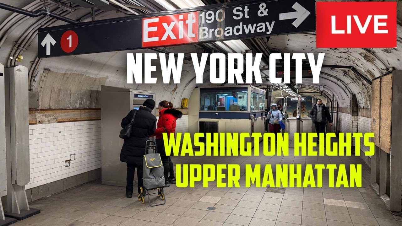 New York City: Washington Heights Upper Manhattan Live