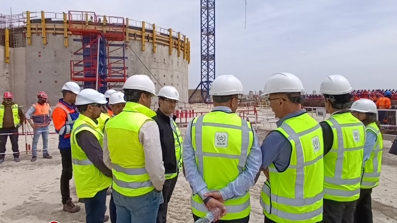 OCP SP2M: Etat d'avancement de la construction du site de production de mines et d'engrais Mzinda