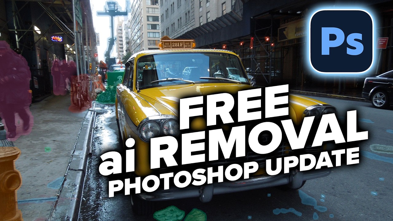 Бесплатный ИИ удаляет всё в Photoshop (без указания авторства!)