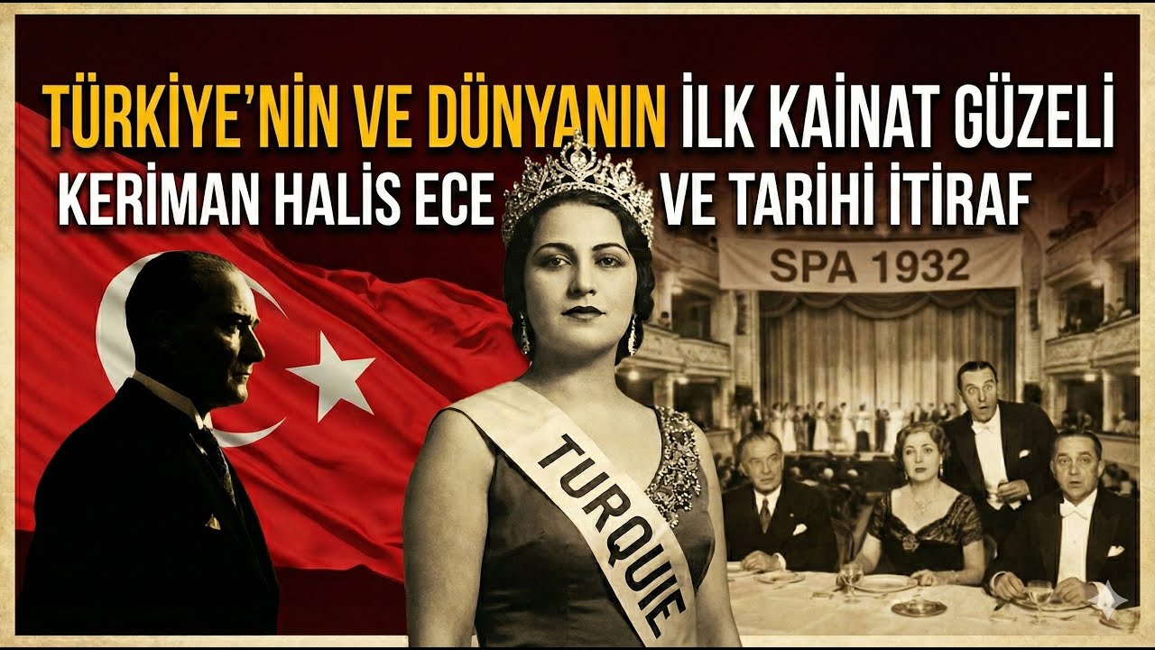 Türkiyenin İlk Kainat Güzeli - Keriman Halis Ece