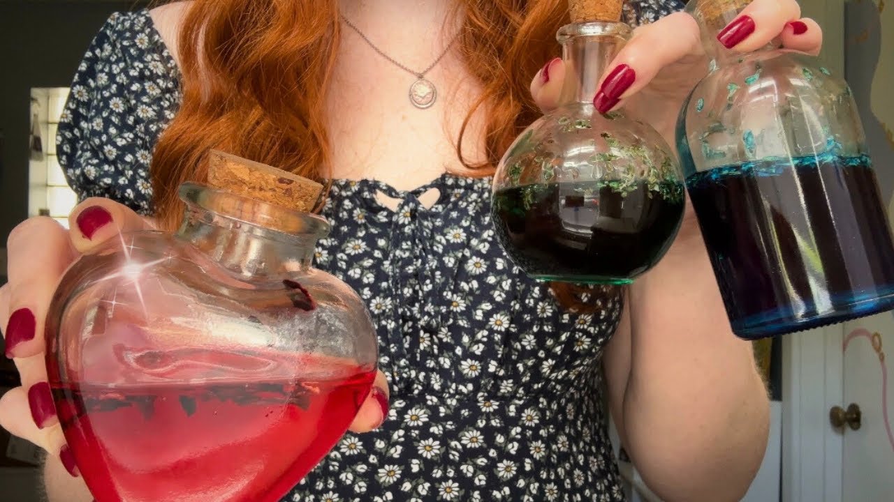 ASMR If You're Seeing This, I Have An Affirmation Potion for U ♥️ *witchy oracle reading*