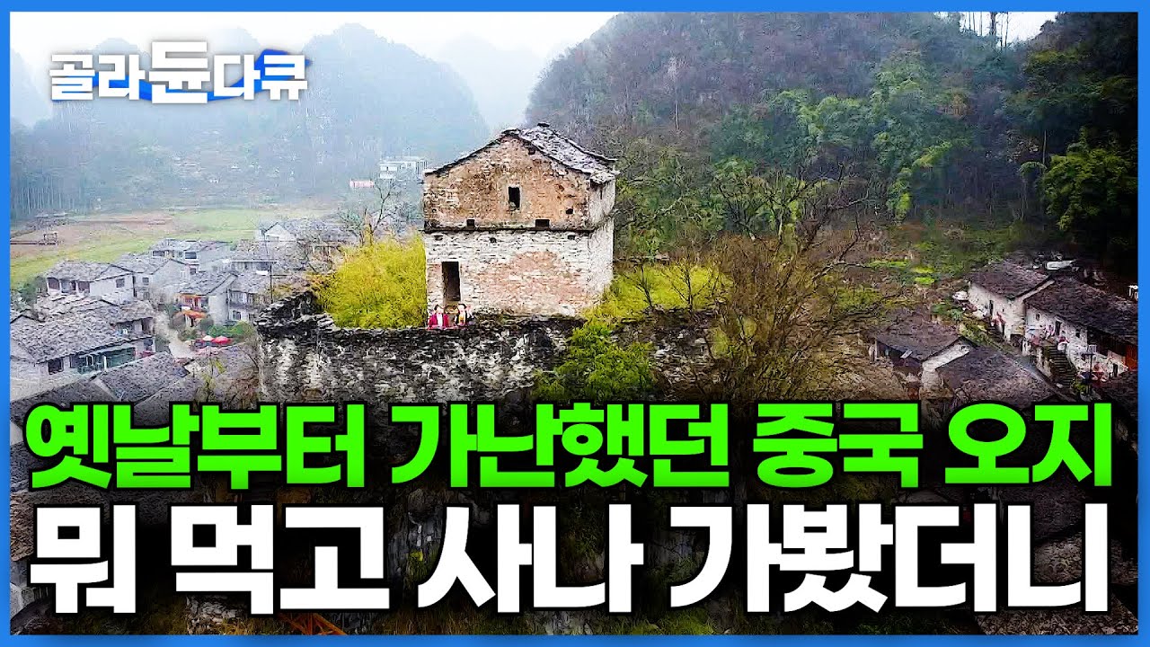 수백 년 전부터 가난했다는 중국 오지 마을은 뭘 먹고 살까?｜부이족｜세계테마기행｜#골라듄다큐
