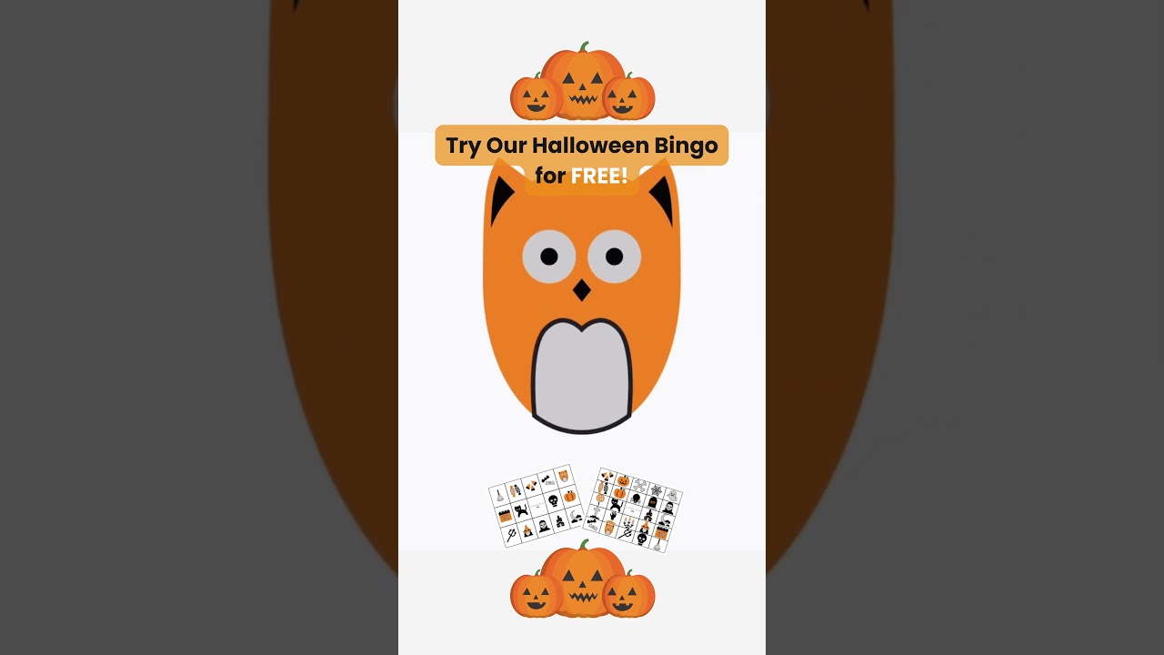 Go Trick or Treat With Our Halloween Bingo! 🎃🎃 #TotallyFree