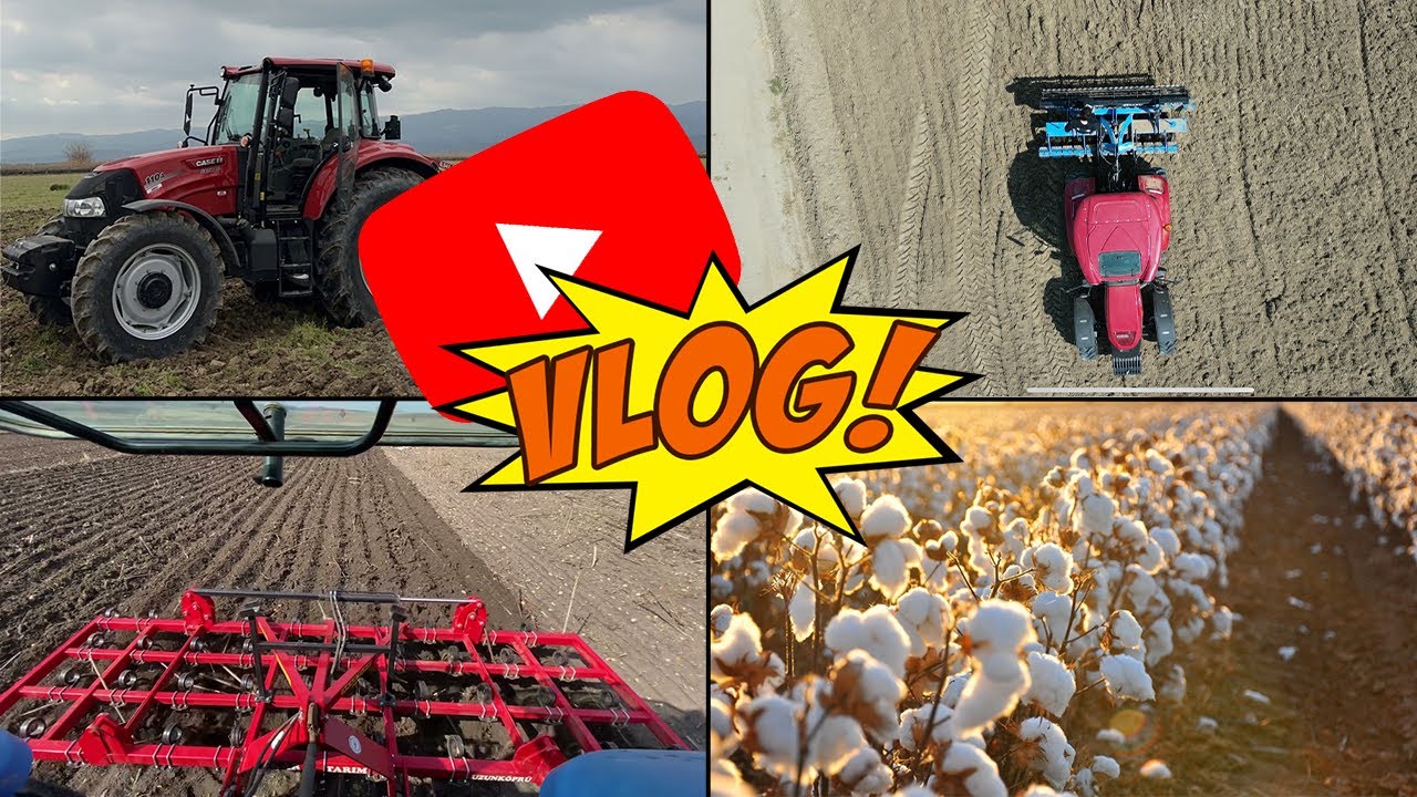 CASE 110A FARMALL İLE TİLLER ÇEKİYORUZ